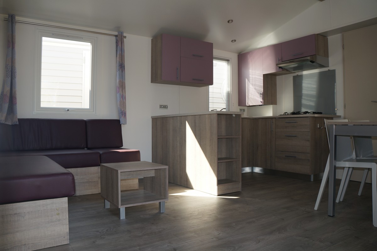 Devenez propriétaire d'un Mobil Home IRM Super Selenia standard 2 chambres 2013 au CHM Oltra