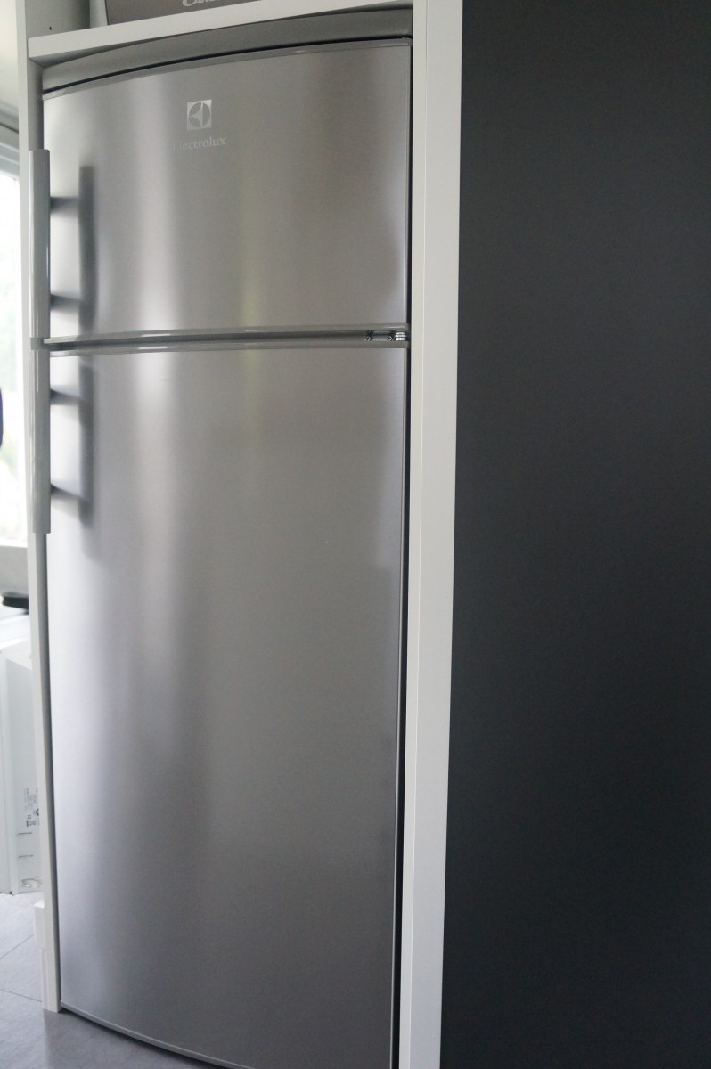 le réfrigérateur-congélateur du mobil home neuf Louisiane Taos 2015