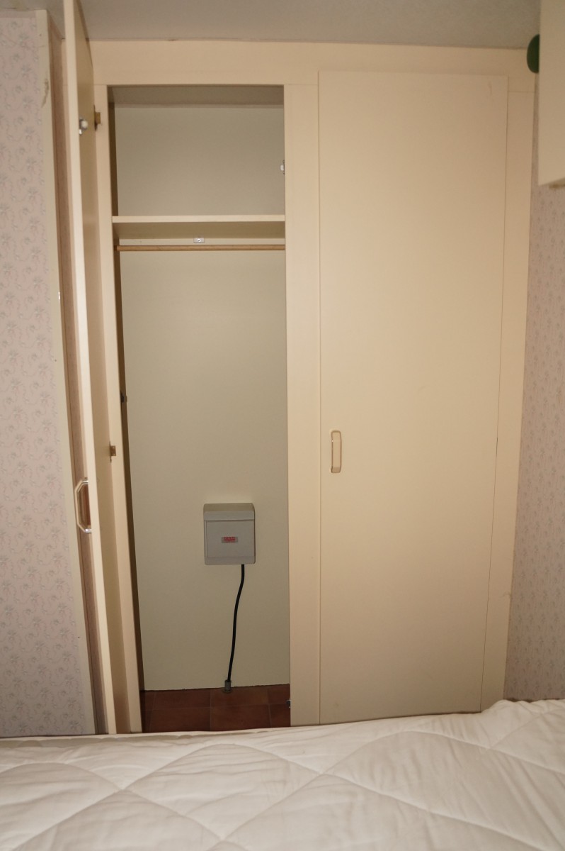 Armoire penderie chambre parents mobil home WILLERBY 8.50 1995