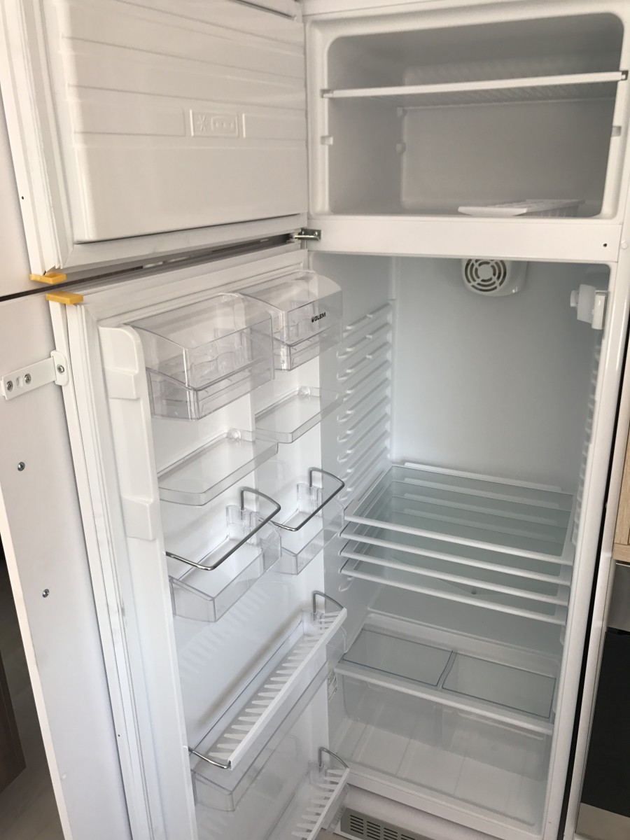 Le réfrigérateur congélateur du mobil-home Louisiane Taos F5 2017
