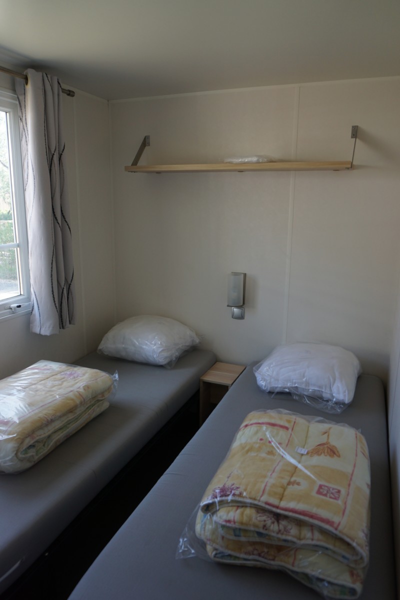 Chambre enfants du mobil home d'occasion 3 chambres O'HARA 784 installé en camping