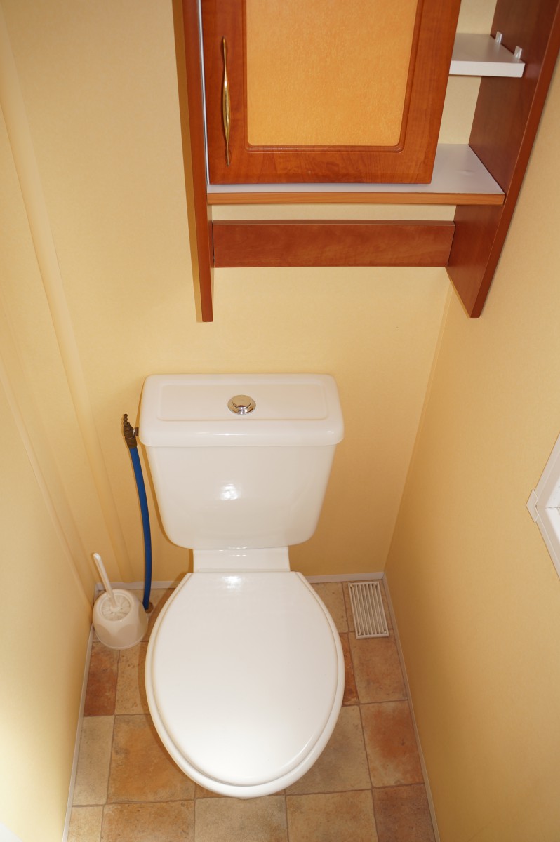 WC séparés mobil home IRM Super Mercure Résidentiel 2003 Le Bosc d'en Roug