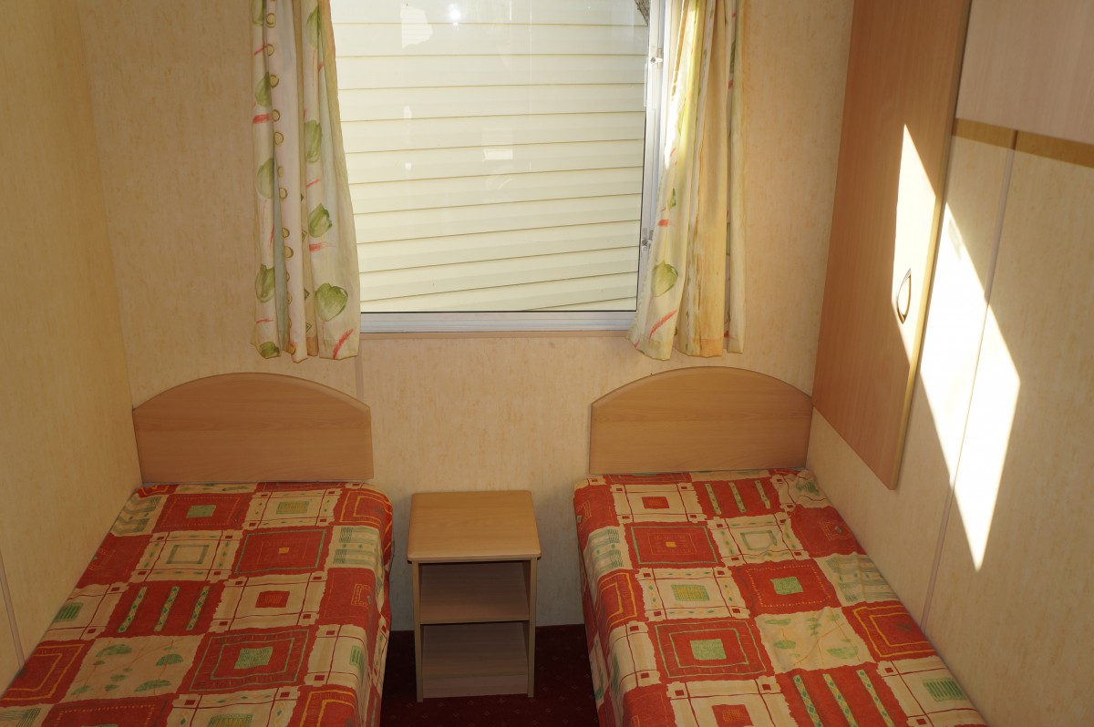 Chambre 2 du mobil home ABI Montana 28-2 chambres 1998