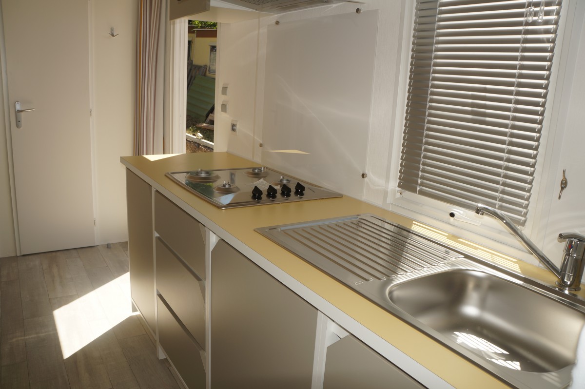 plan de travail cuisine du mobil home irm super mercure régular 2015