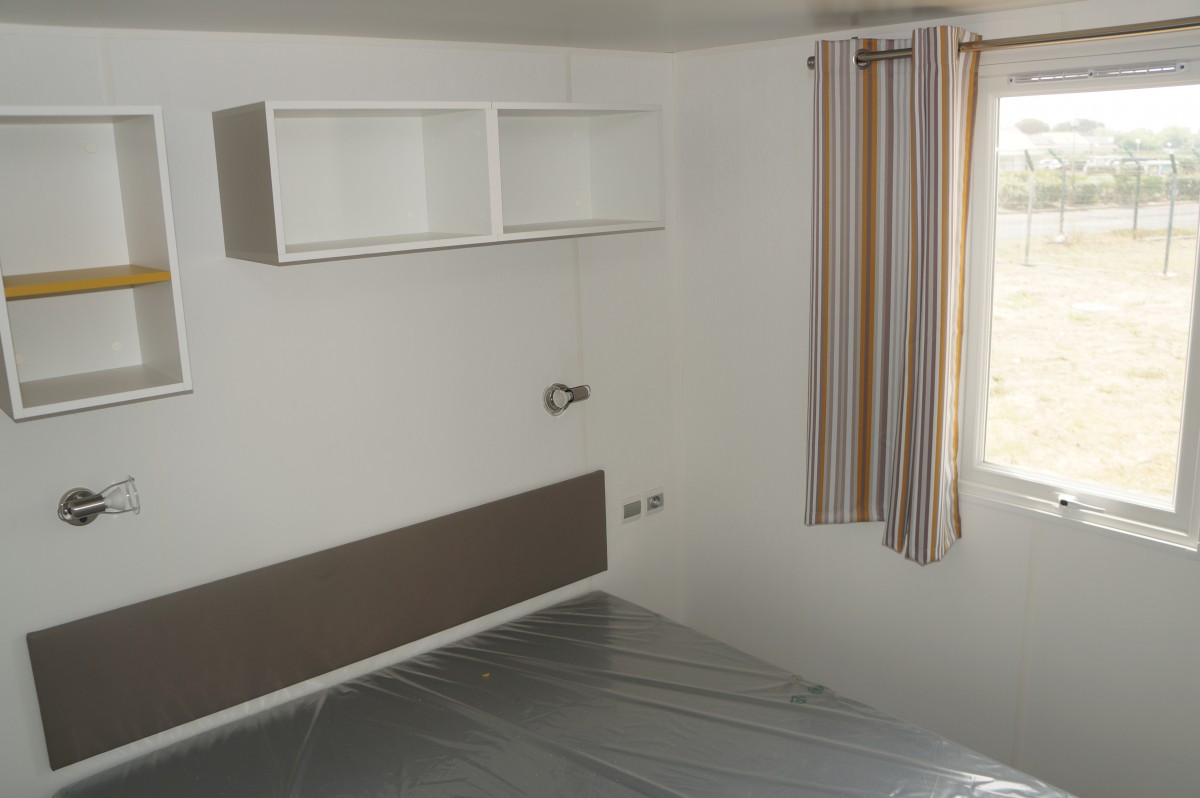 chambre parentale du mobil home irm super titania régular 2015