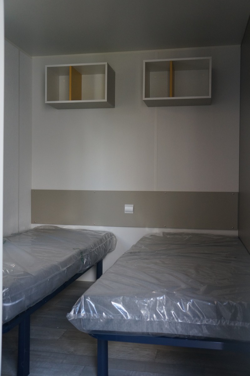 la chambre enfants du mobil home neuf IRM Super Titania Regular 2 chambres 2016