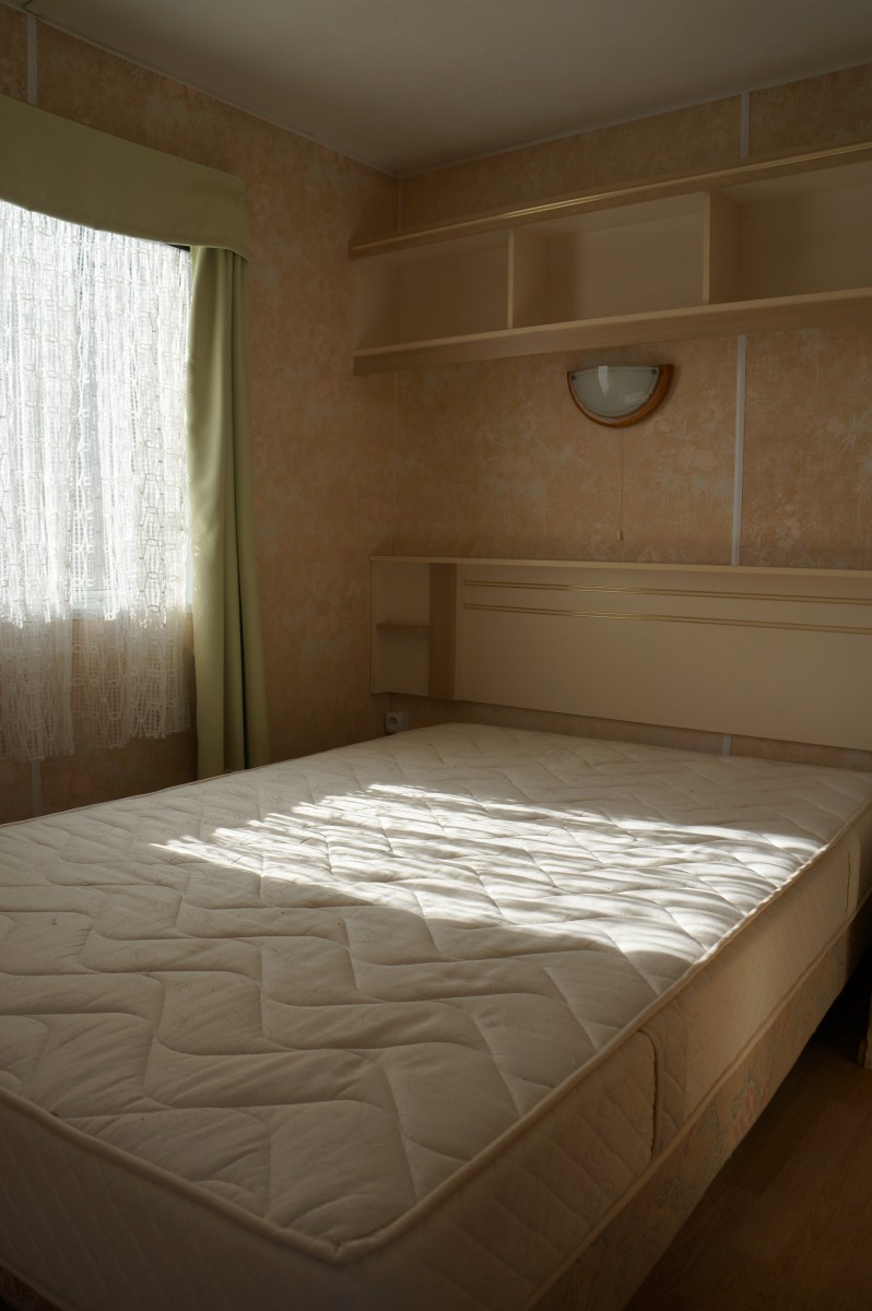 chambre parentale du mobil home occasion PEMBERTON International 2 chambres