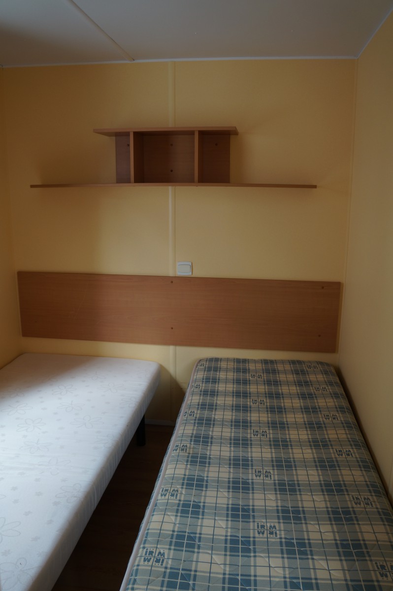 chambre des enfants du mobil home occasion IRM Super Mercure 2 chambres 2003