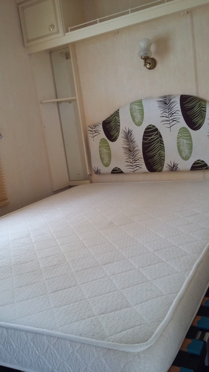 Chambre grand confort  mobil home occasion ABI Montrose 