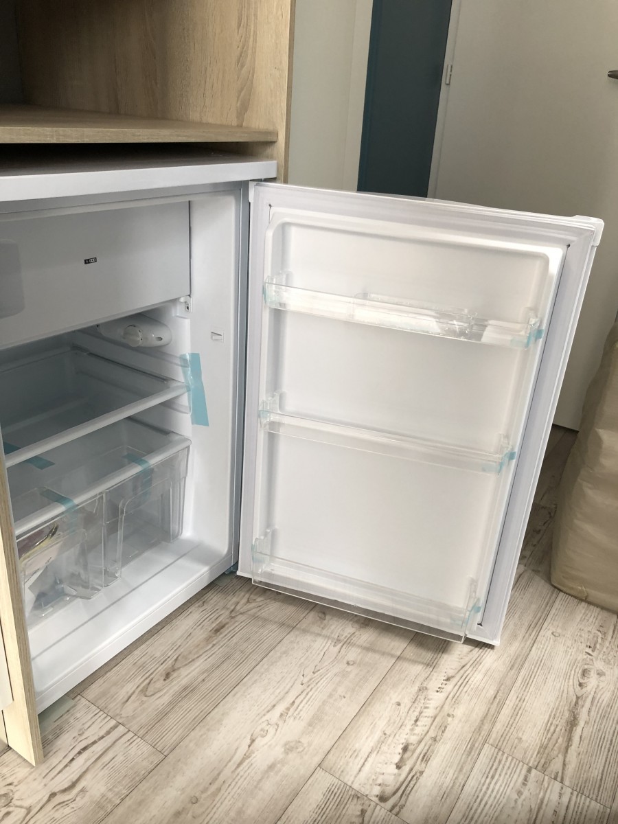Réfrigérateur TOP du mobil home neuf Louisiane SAMOA 2019