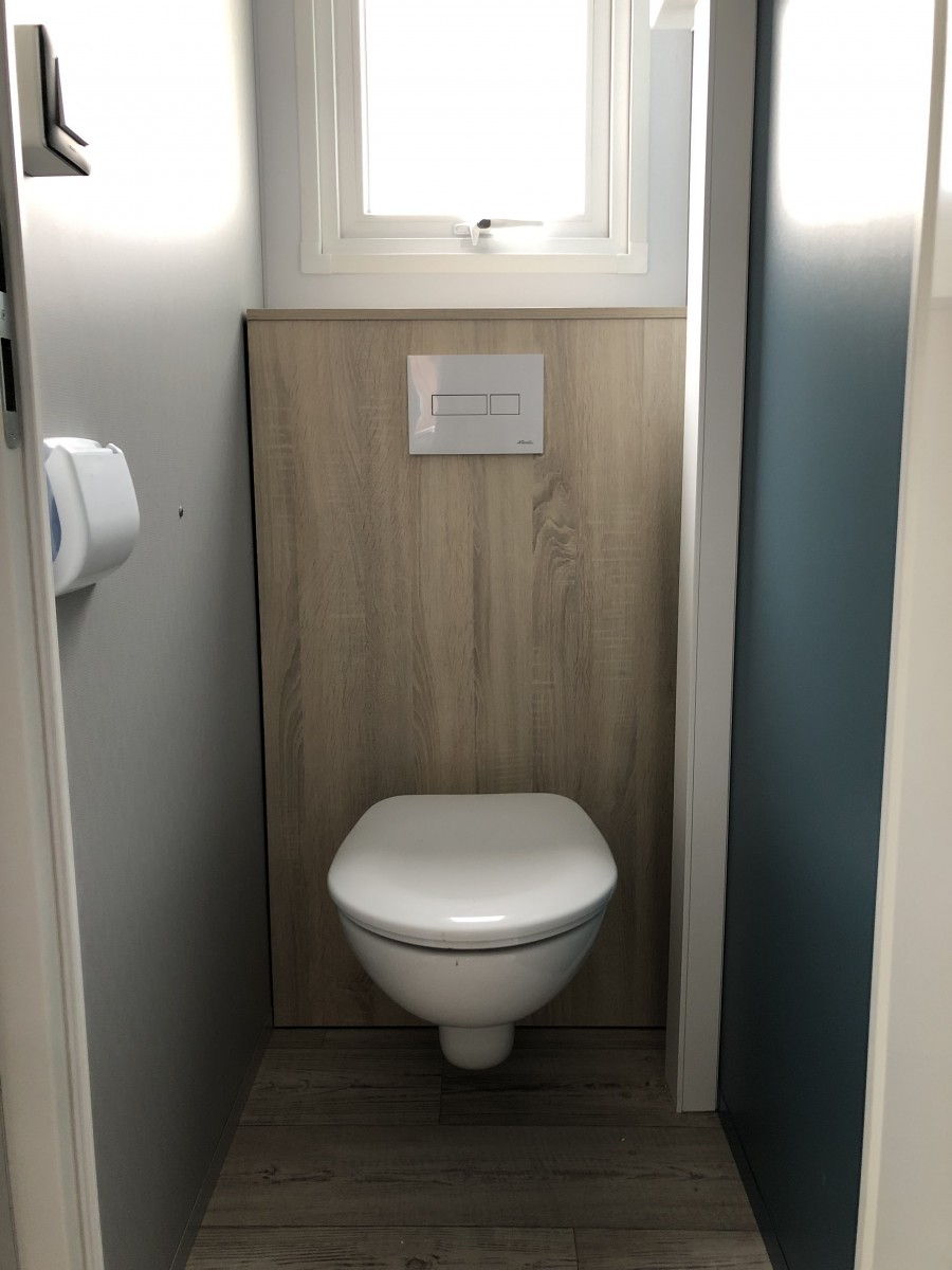 WC du mobil home neuf Louisiane SAMOA 2019
