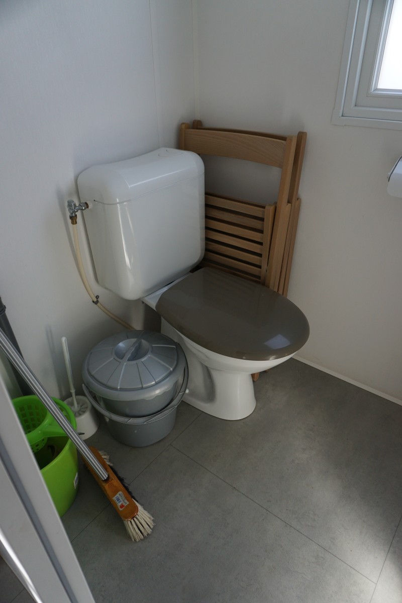 WC du mobil home d'occasion 2 chambres IRM ELEGANZIA 2018