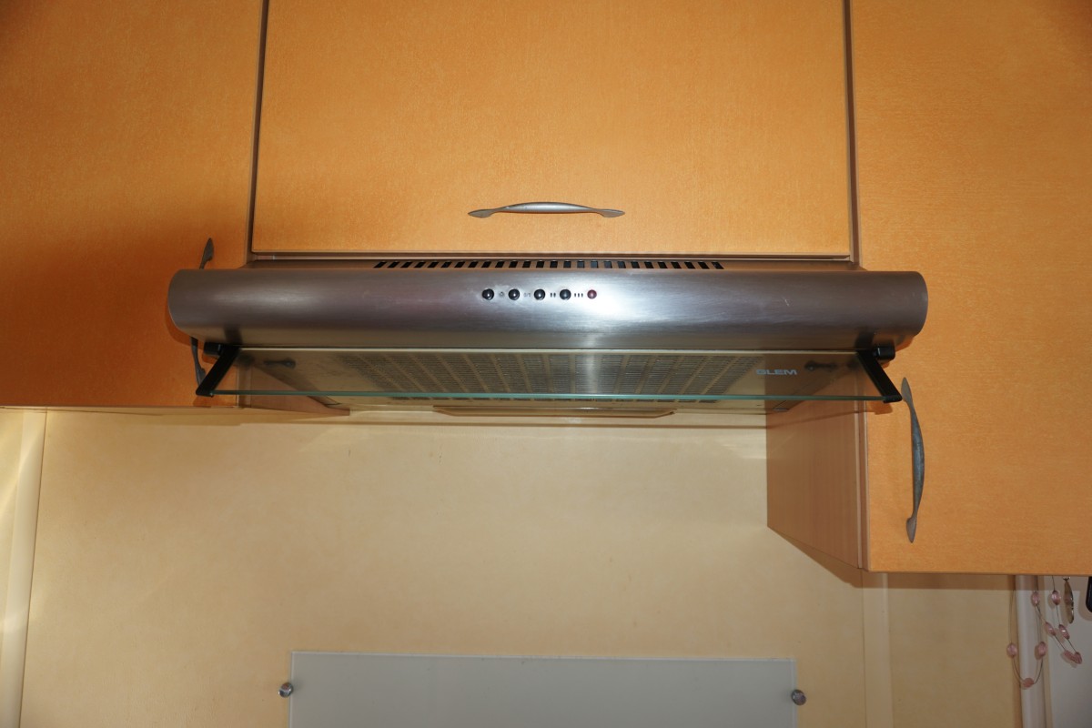 Hotte du mobil home occasion 2 chambres IRM Super Titania Confort 2004