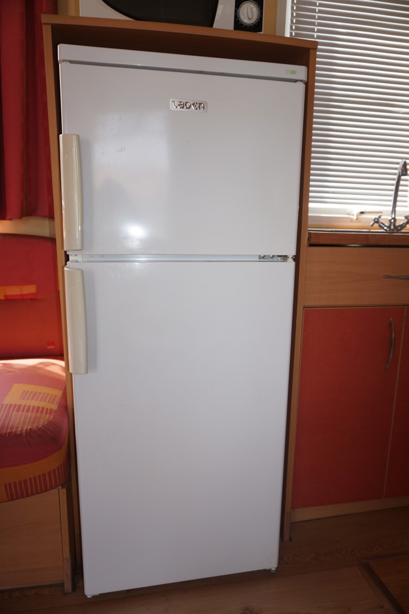 Réfrigérateur congélateur du mobil home occasion 2 chambres IRM Super Titania C