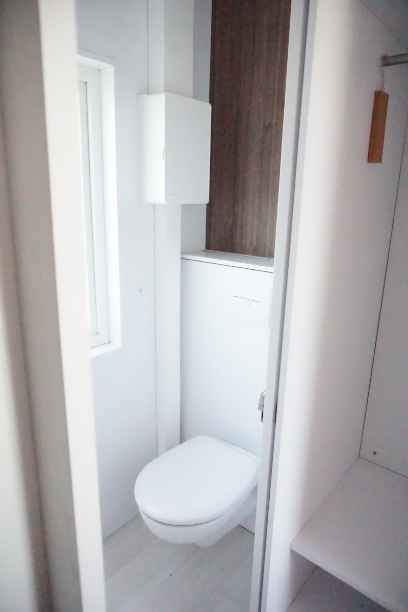 Toilette suite parentale du mobil home d'occasion LOUISIANE TAOS F5 2018