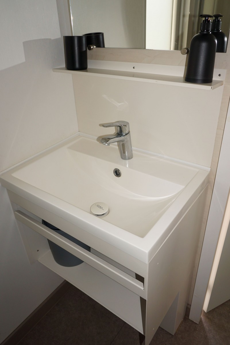 Salle de bain mobil home occasion IRM Super Titania 3 2019